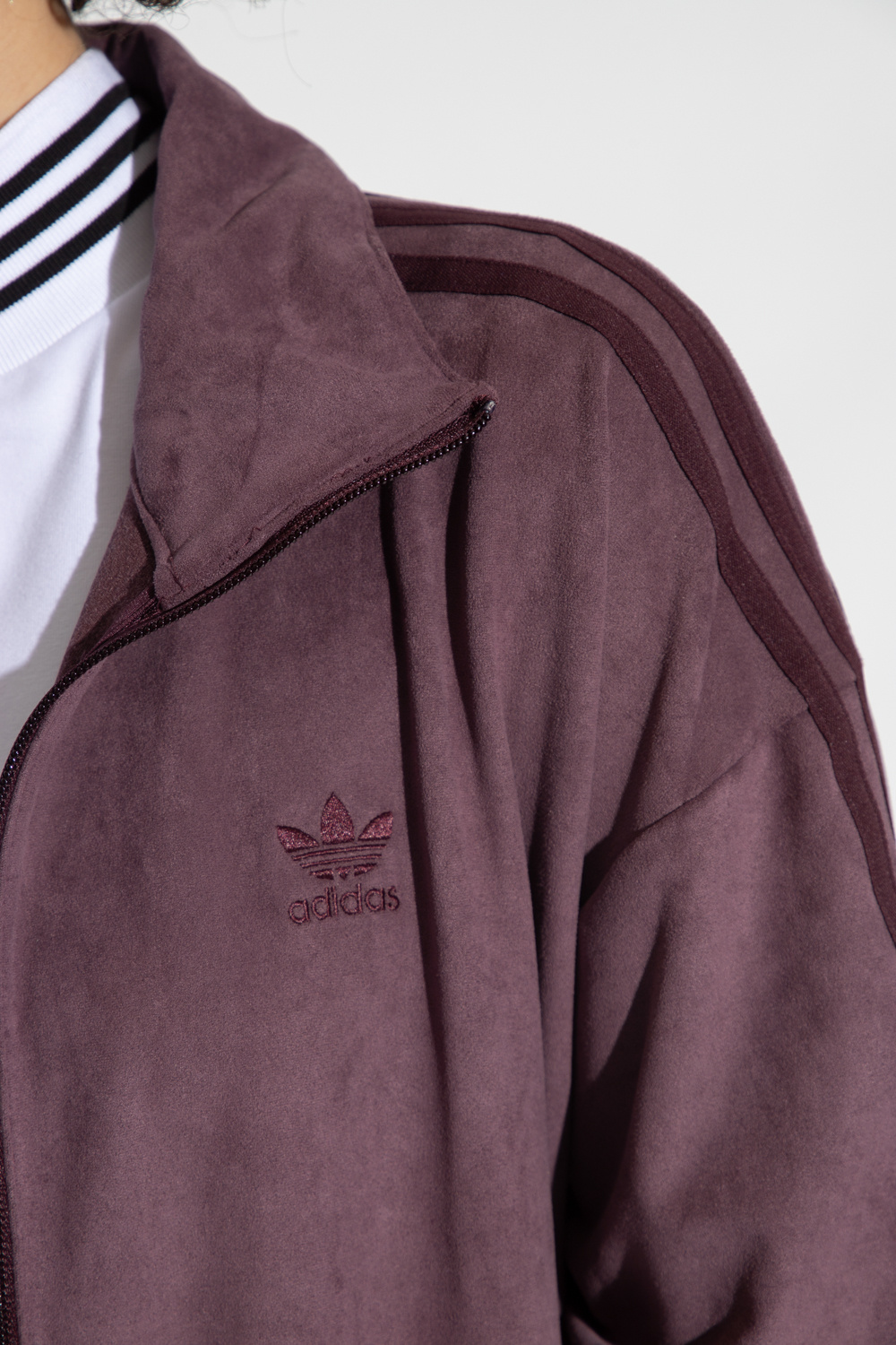 Adidas trace clearance maroon sweatshirt